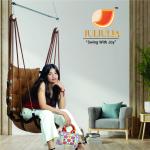 Luxury Golden Jhula | Premium Hanging Swing Chair for Home