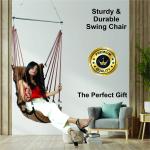 Luxury Golden Jhula | Premium Hanging Swing Chair for Home