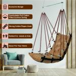 Luxury Golden Jhula | Premium Hanging Swing Chair for Home