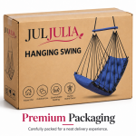 Blue Hanging Swing Chair for Home