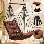 Brown Hanging Swing Chair for Home