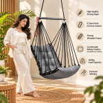 Grey Hanging Swing Chair for Home