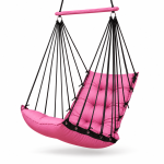 Pink Hanging Swing Chair for Home