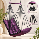 Purple Hanging Swing Chair for Home