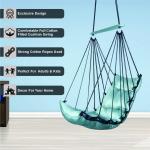 Cotton Rope Hanging Swing Chair with Cushion