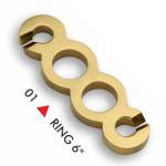 Heavy Duty Brass Swing Hanging Ring Connector