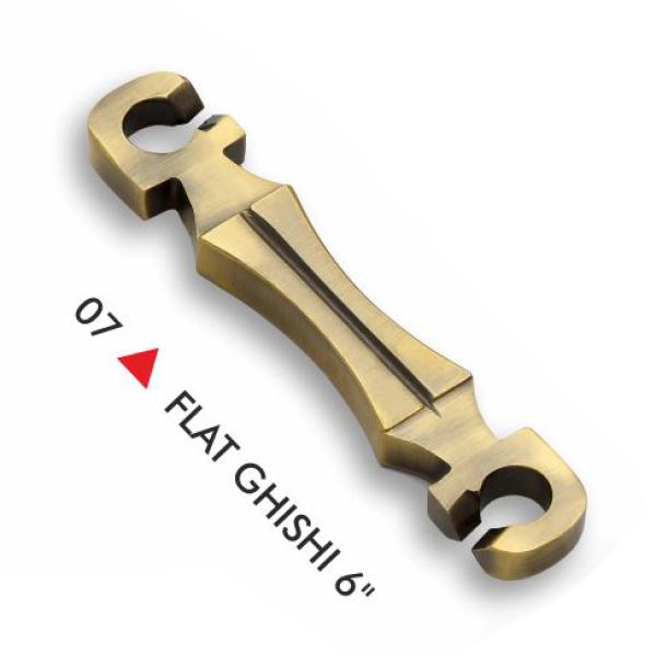 Heavy Duty Flat Brass Swing Connector Link (6 Inch)