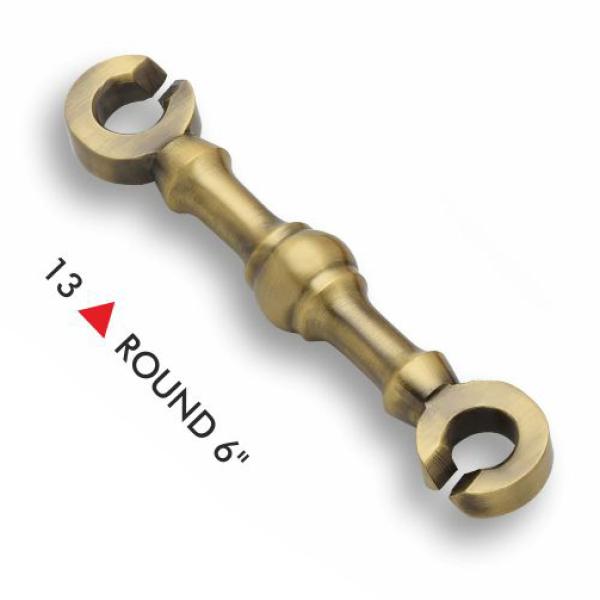 Heavy Duty Round Swing Connector Rod (6 Inch)