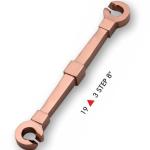 Heavy Duty 3 Step Swing Connector Rod (8 Inch)