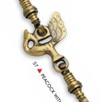 Decorative Peacock Jhula Kadi Connector