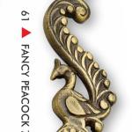 Fancy Peacock Jhula Hook 7 Inch